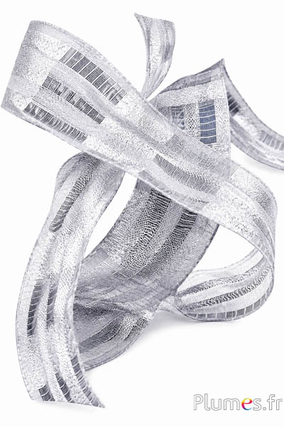 Band - Breite 25 mm - silber